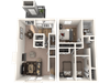 Three Bedroom Townhome